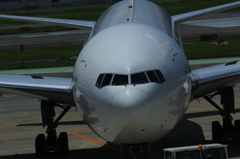 空港にて
