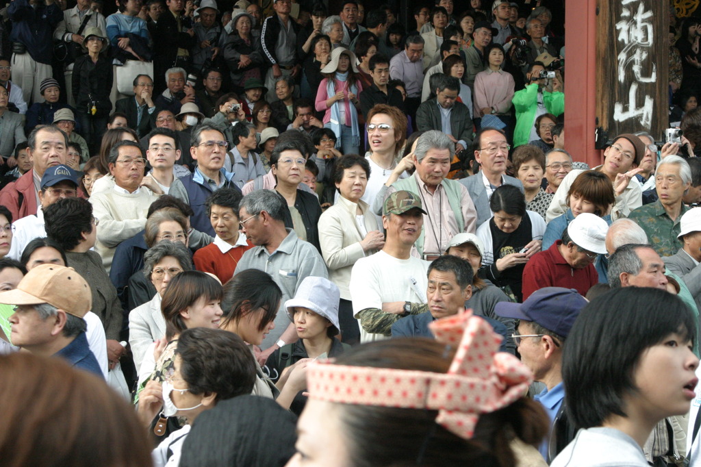 祭り見学