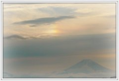 彩雲と富士山