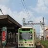 三ノ輪橋駅にて