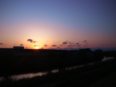 Sunset color