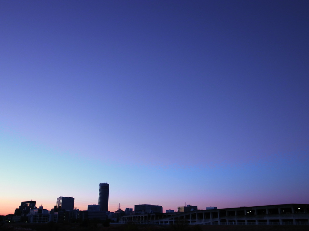 ブルーアワーというらしい