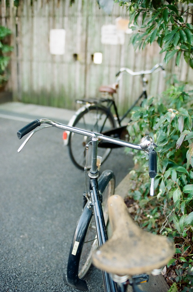 古い自転車