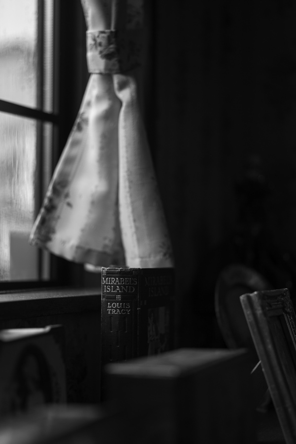 The window side of a rainy day