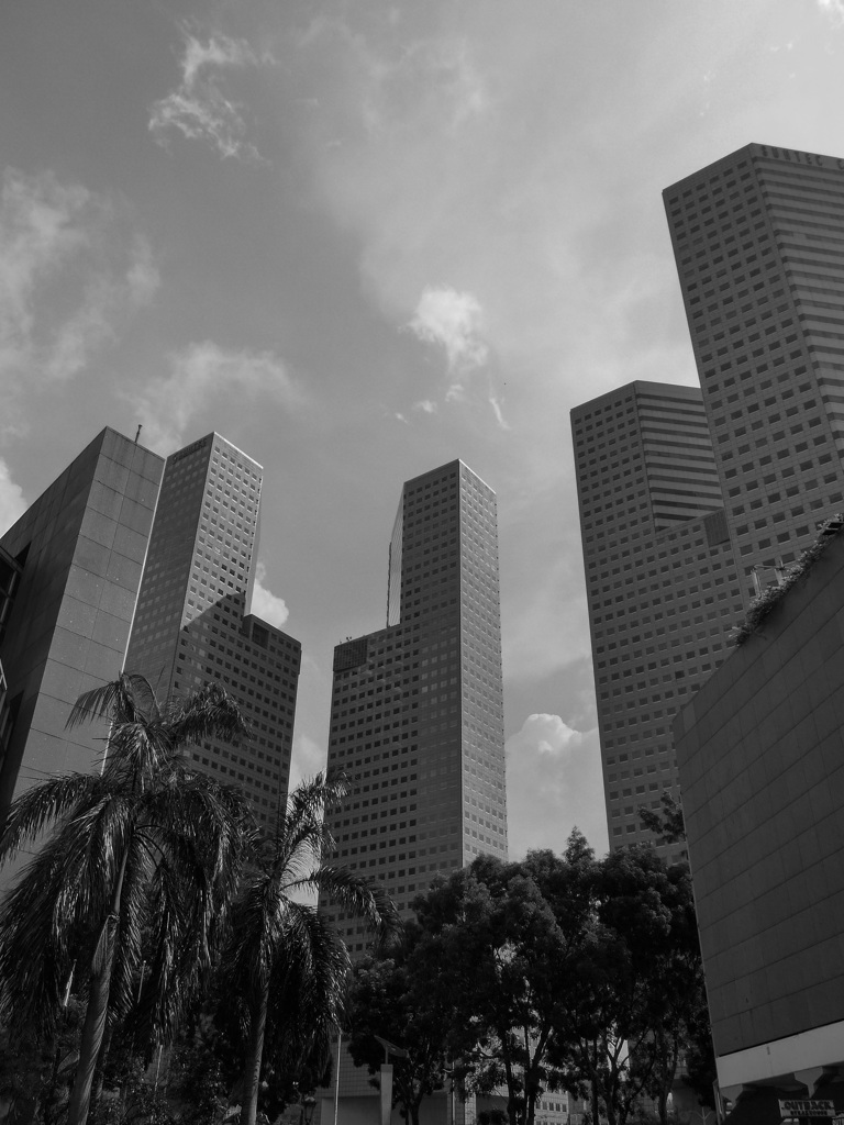 A sunny day of Singapore