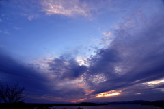 英虞湾の夕日