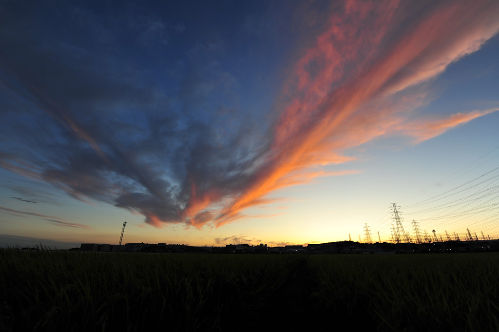 夕焼け雲