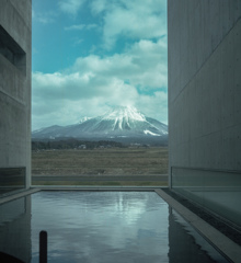 植田正治写真美術館からの大山