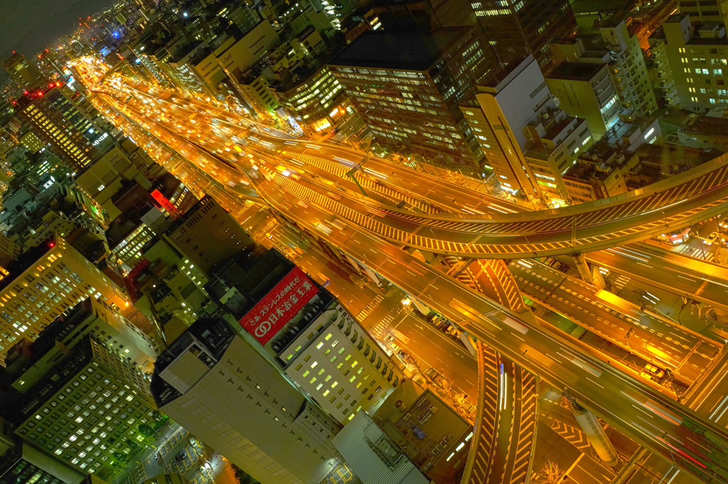 ↖ Junction of night