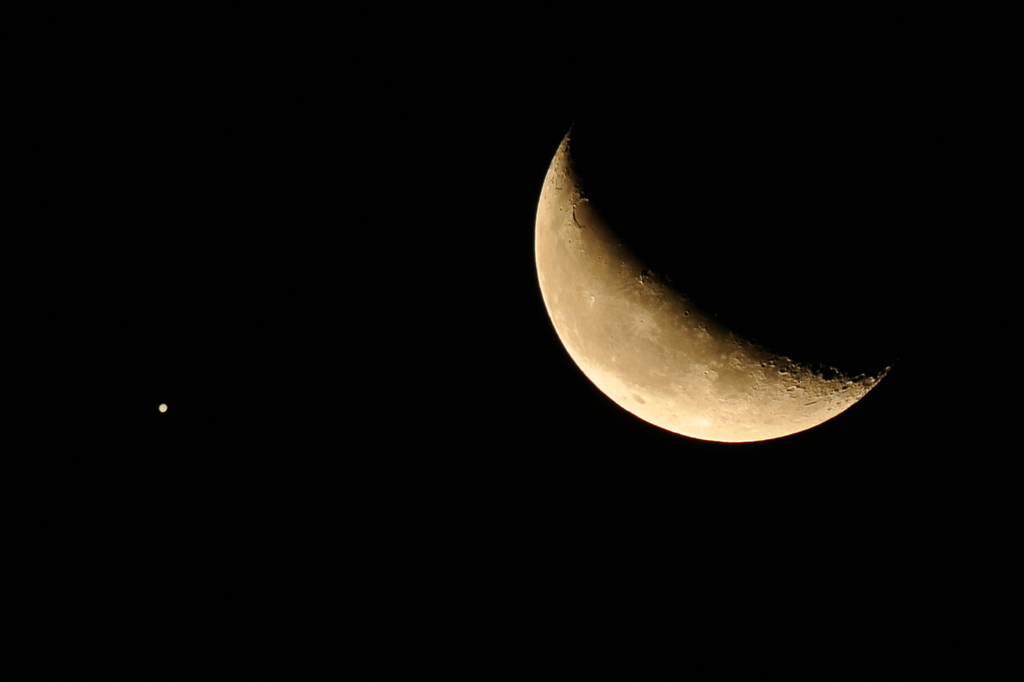 月と木星の大接近