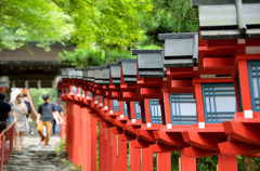 涼を求めて　水神