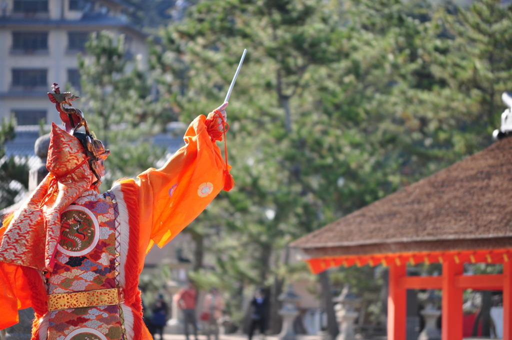 厳島神社 舞い