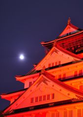 朧月と赤い城塞