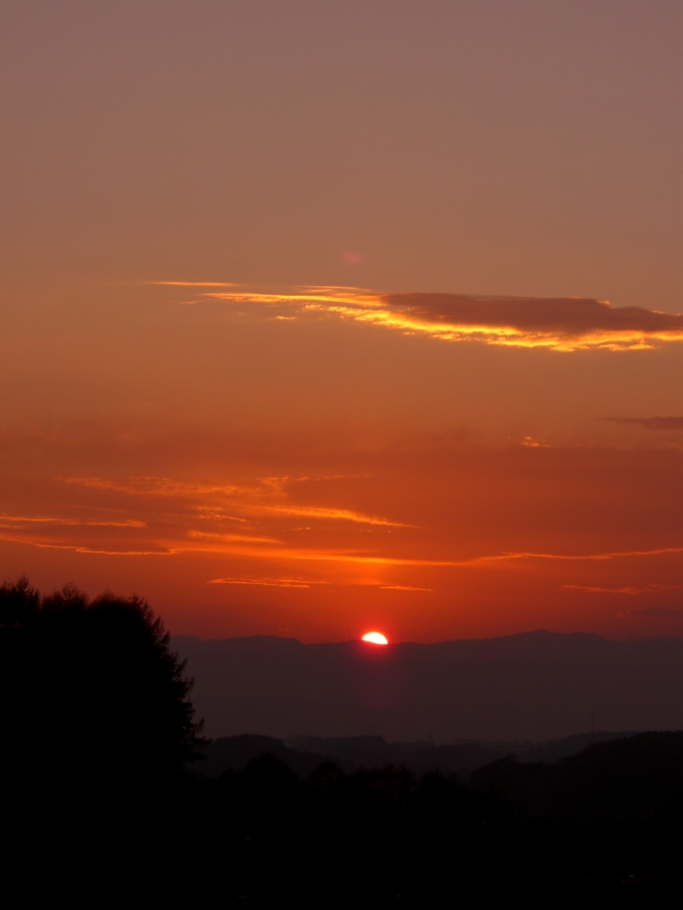 夕焼け