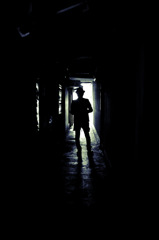 Portrait d'un homme.~Retour shot