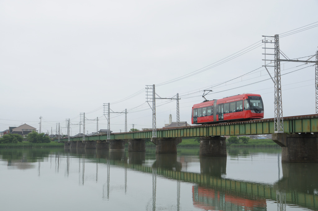 万葉線　新型車両