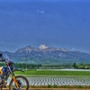 八ヶ岳とバイク　HDR