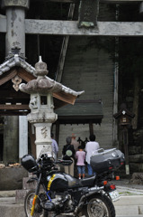 御嶽神社　合掌