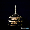 窓越しの東寺