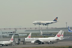初就航　B747-8　②　