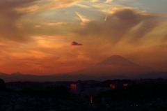 本日の夕景　１２/２３　定点観測　②