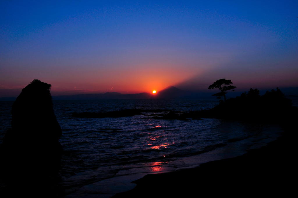 日本の夕景