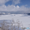 氷の摩周湖