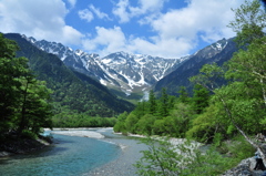 初めての上高地