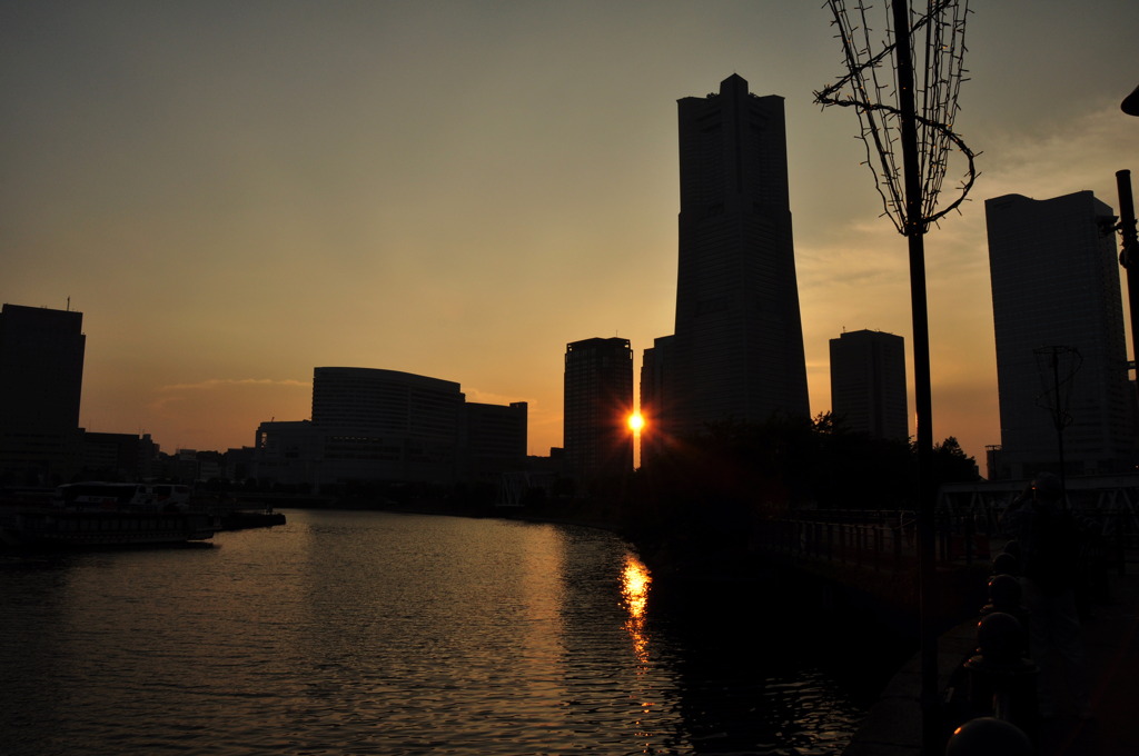 みなとみらいの夜景