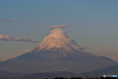 今朝の富士山