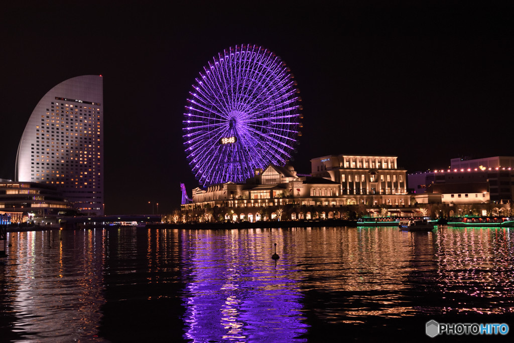 YOKOHAMA NIGHT VIEW by D750