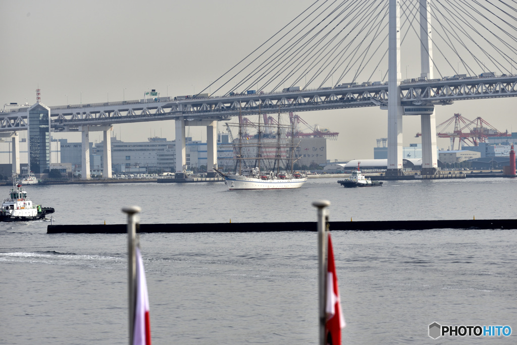 帆船「日本丸」