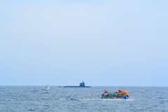 新型潜水艦キャッチ