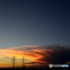 ERUPTION　本日の夕景