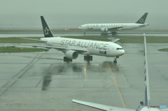 雨の羽田空港　その２