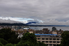 雨上がりの琵琶湖