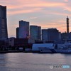 みなとみらいの夕暮れ　７０－２００ｍｍ