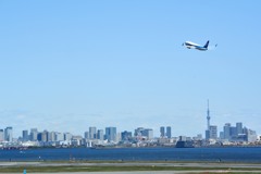 青き空に向けて