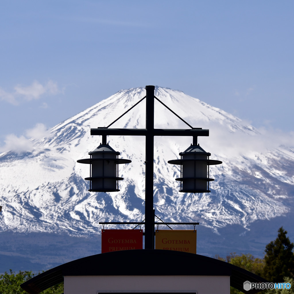 富士山の微笑み