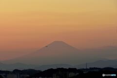 夕暮れの帰投