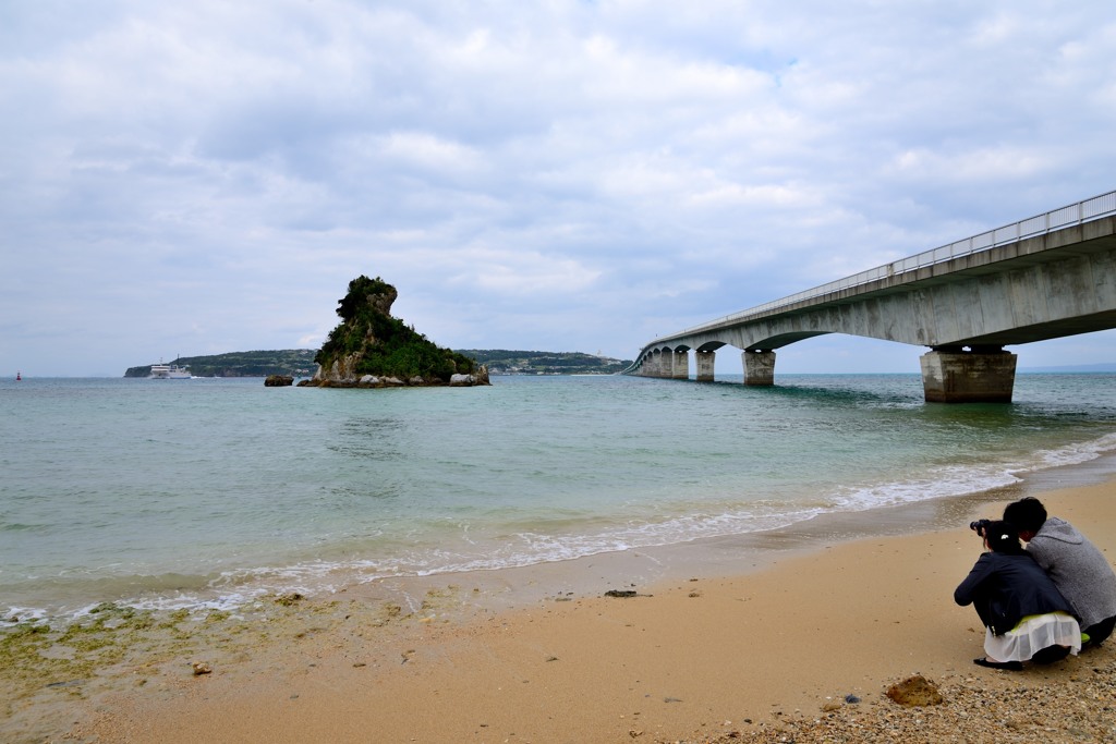 古宇利大橋　①