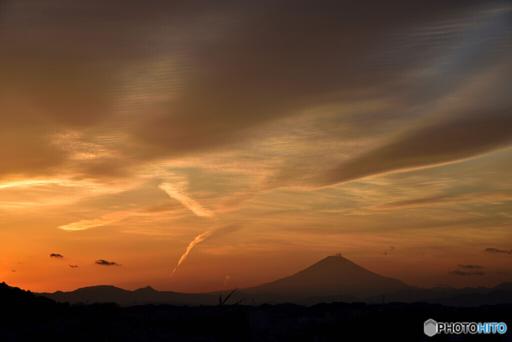 本日の夕景　その２