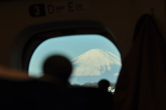 あっ！富士山が見える