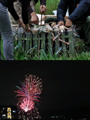 ローカルな花火大会