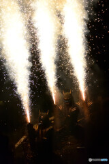 地獄の谷の鬼花火