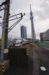TOKYO URBAN TRAIN with SKYTREE