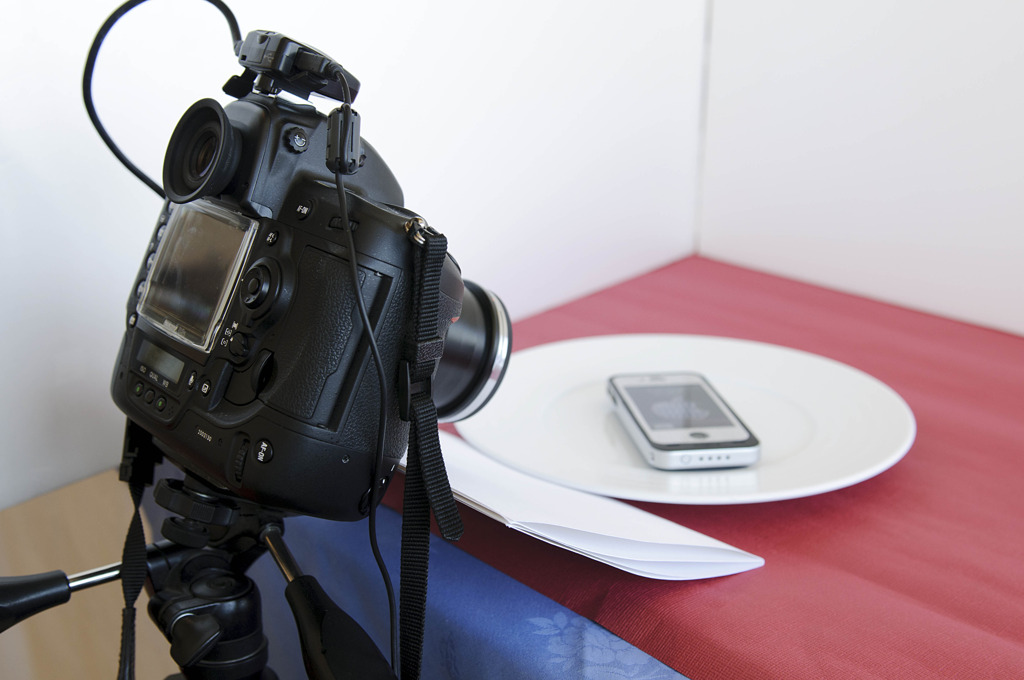 料理カメラマンGALSONの撮影風景？