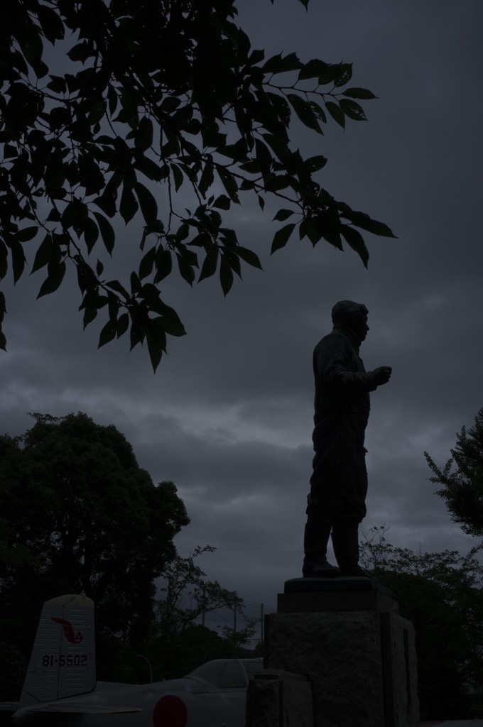 知覧の雨