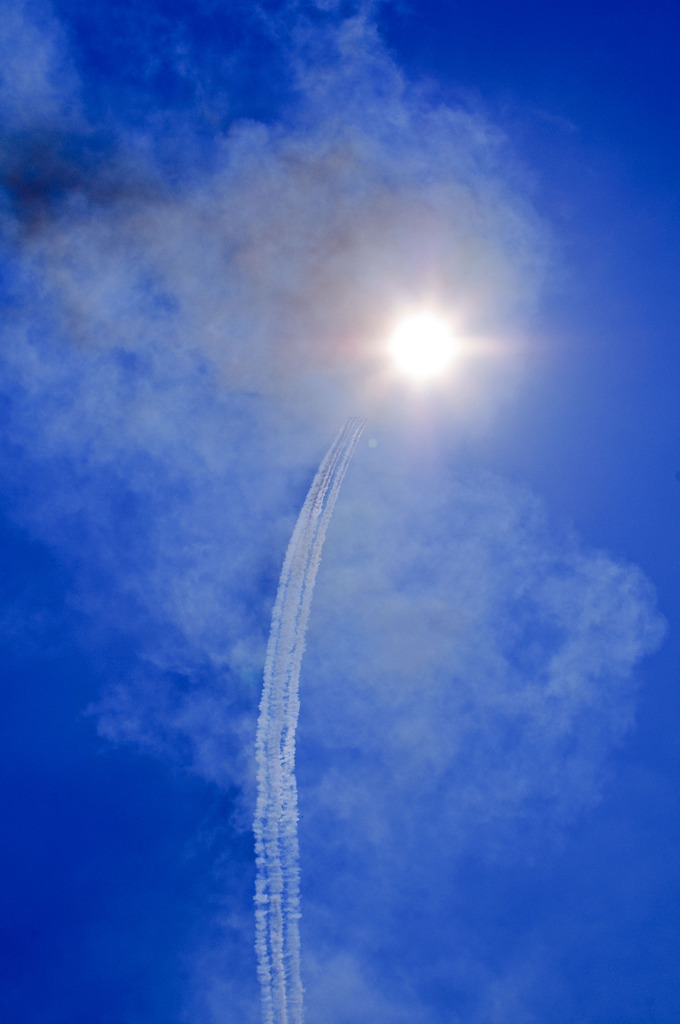 松島基地航空祭〜空の向日葵？