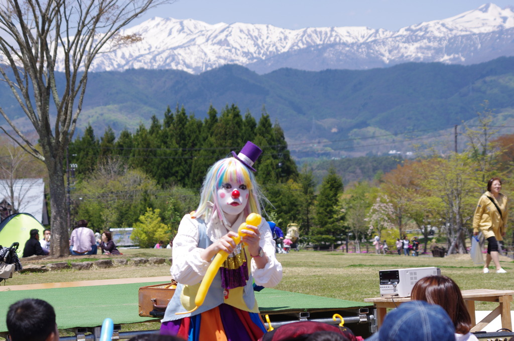 爽やかな風を感じながら